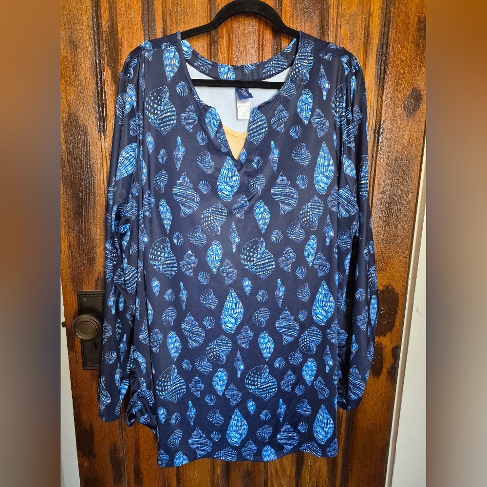 Swimsuits For All Size 28 Longsleeve Rashguard